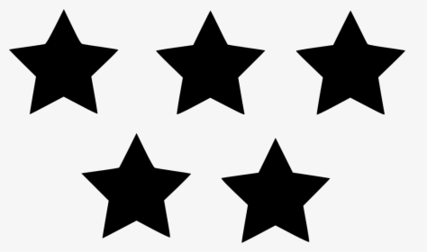 Five Star Rating - 5 Star Rating Icon Png, Transparent Png, Transparent PNG