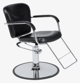 Hair Stylist Chair Png - Hair Cutting Chairs, Transparent Png, Transparent PNG