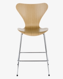 Series 7 Chair Arne Jacobsen Elm Bar Stool - Sjuan Barstol, HD Png Download, Transparent PNG