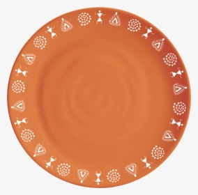6 Pc Rnd Persian Terracotta Matt Dinner Plate Set - Servewell Dinner Set 18pc, HD Png Download, Transparent PNG