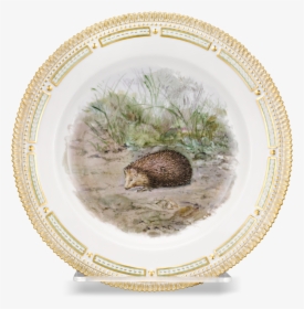 Flora Danica Hedgehog Dinner Plate - Prairie Vole, HD Png Download, Transparent PNG