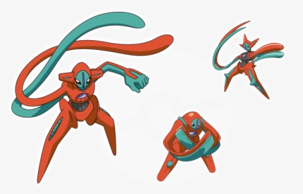 Pokemon Deoxys Anime Png, Transparent Png, Transparent PNG