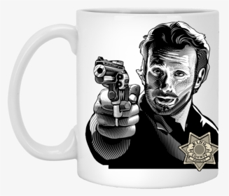 Rick Grimes Coffee Mugs   Class - Mug, HD Png Download, Transparent PNG