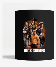 Walking Dead Rick Grimes Shirt - Walking Dead Rick Grimes Signature Shirt, HD Png Download, Transparent PNG