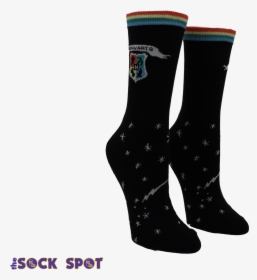 Harry Potter Hogwarts Crest Socks - Sock, HD Png Download, Transparent PNG
