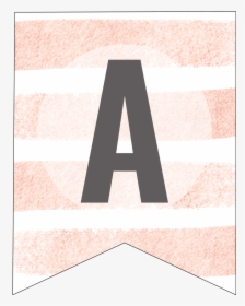 Pink Stripes Custom Banner Sign Free Printable - Graphic Design, HD Png Download, Transparent PNG
