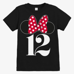 Official Girls Disney Minnie Mouse Bow Ears Birthday - Polka Dot, HD Png Download, Transparent PNG