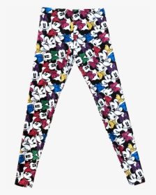 Girls Minnie Mouse Glitter Bows On Bows Leggings - Pajamas, HD Png Download, Transparent PNG