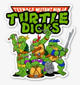 Turtle Dicks Sticker - Teenage Mutant Ninja Turtle Dicks, HD Png Download, Transparent PNG