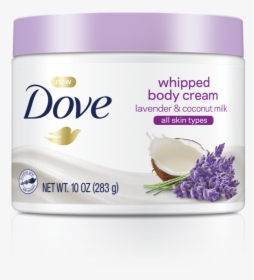 Dove Whipped Body Cream, HD Png Download, Transparent PNG