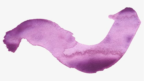 15 Maroon Purple Watercolor Brush Stroke Png Transparent - Watercolor Paint, Png Download, Transparent PNG