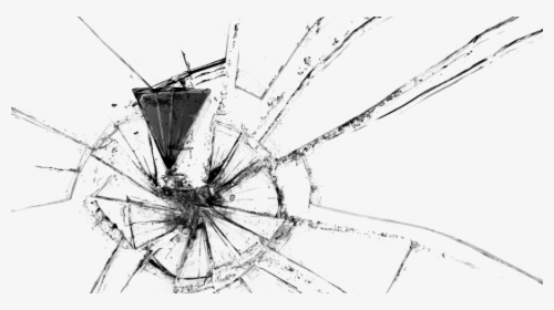 Glass Brokenglass Broken Shattered Brokenwindow Freetoedit - Breaking Glass Effect Png, Transparent Png, Transparent PNG