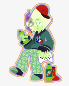 Art Fictional Character - Steven Universe Smoking Weed, HD Png Download, Transparent PNG
