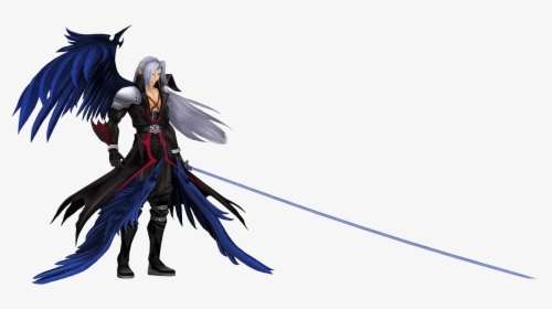 Sephiroth Png Free Background - Sephiroth Kingdom Hearts, Transparent Png, Transparent PNG