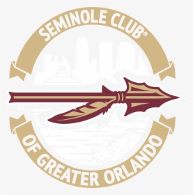 Seminole Club Of Greater Orlando Logo - Northwest Florida State College Pennant, HD Png Download, Transparent PNG