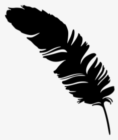 Eagle Feather Vector - Feather Silhouette Png, Transparent Png, Transparent PNG