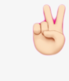 #emoji #peace #allright #good #freetoedit - Sign Language, HD Png Download, Transparent PNG