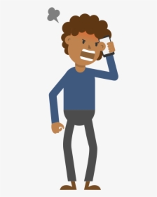 Angry Man Cartoon Png , Png Download - Angry Person Cartoon Png,  Transparent Png , Transparent Png Image - PNGitem