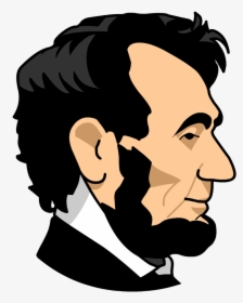 Abraham Lincoln Png Transparent - Abraham Lincoln Cartoon Face, Png Download, Transparent PNG