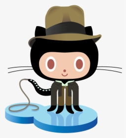 I Ve Been A Fan Of Indiana Jones And Github - Github Octocat, HD Png Download, Transparent PNG