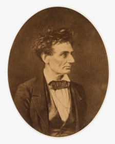 Abraham Lincoln O-2 By Hesler, 1857 - Abraham Lincoln Crazy Hair, HD Png Download, Transparent PNG
