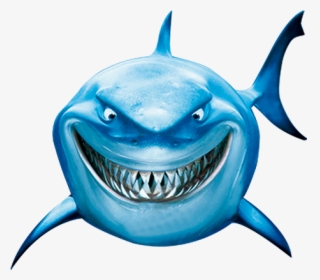 Clipart Mouth Great White Shark - Shark From Finding Nemo Transparent, HD Png Download, Transparent PNG