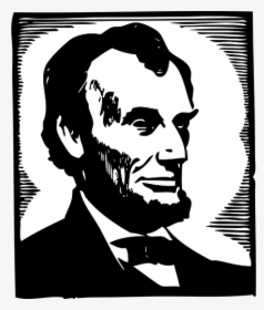 Vector Image Of Abraham Lincoln - Lincoln Cartoon, HD Png Download, Transparent PNG
