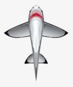 Image Of Great White Shark Kite - Kite, HD Png Download, Transparent PNG