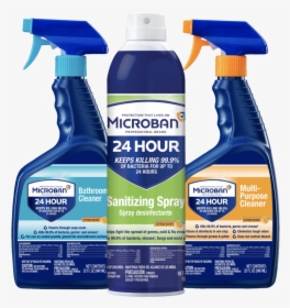 Microban 24 Hour Sanitizers - Microban Multi Surface Cleaner, HD Png Download, Transparent PNG