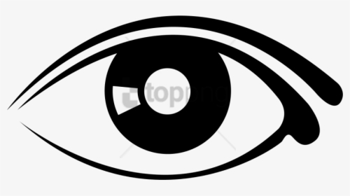 Free Png Eye Png Image With Transparent Background - Eye Clipart Black And White, Png Download, Transparent PNG