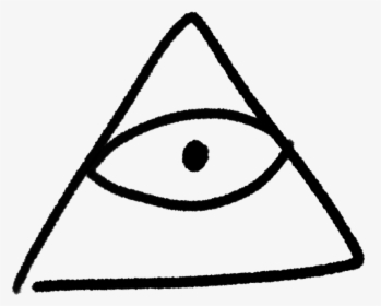 #eye #eyedoodle #illuminati #illuminatidoodle #sketch - Circle, HD Png Download, Transparent PNG