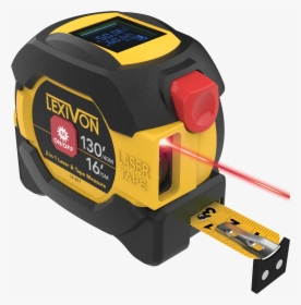 Lexivon 2 In 1 Digital Laser Tape Measure - Distance Meter Tape, HD Png Download, Transparent PNG