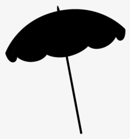 Umbrella Drawing Png Transparent Images - Silhouette, Png Download, Transparent PNG