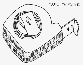 Tape Measure - Draw A Tape Measure, HD Png Download, Transparent PNG