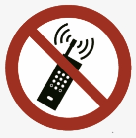 Transparent Prohibido Png - Mobile Phones Not Allowed, Png Download, Transparent PNG
