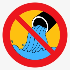 No Water Pollution Sign, HD Png Download, Transparent PNG