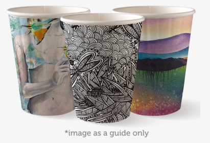 Biopak Coffee Cup Art Series Beach, HD Png Download, Transparent PNG