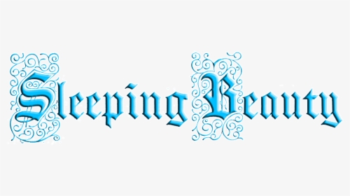 Clipart Sleeping Action - Sleeping Beauty Title Disney, HD Png Download, Transparent PNG