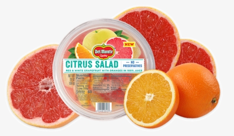 Citrus Salad Bowl - Del Monte Fruit Bowl Grapefruit, HD Png Download, Transparent PNG