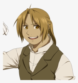 Edward Elric Fullmetal Alchemist Artists On Tumblr - Cartoon, HD Png Download, Transparent PNG