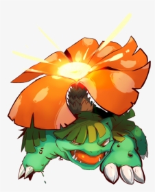 Venusaur Used Solar Beam By Zeighous - Cartoon, HD Png Download, Transparent PNG