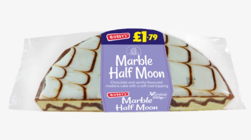Marble Half Moon - Half Moon Marble Cake, HD Png Download, Transparent PNG