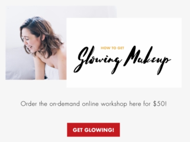 How To Get Glowing Makeup Header 3 - Photo Shoot, HD Png Download, Transparent PNG