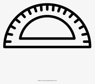 Protractor Coloring Page - Georgia National Guard Vector, HD Png Download, Transparent PNG