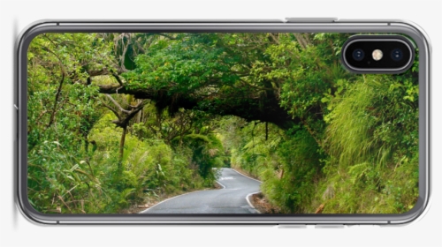 New Zealand Karekare Road Foliage Landscape Mockup - Mobile Phone Case, HD Png Download, Transparent PNG