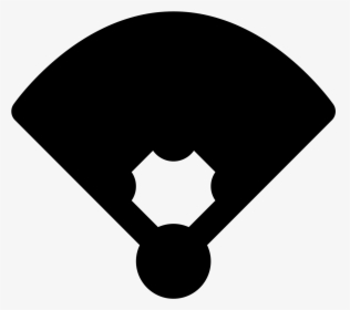 Baseball Field Icon - Baseball Stadium Icon White, HD Png Download, Transparent PNG