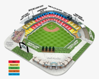 Indy Indians Seating Chart, HD Png Download, Transparent PNG