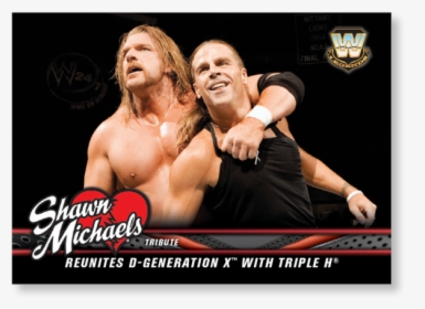 2018 Topps Wwe Heritage Reunites D Generation X With - Magento, HD Png Download, Transparent PNG