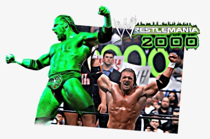 Mick Foley Triple H Wrestlemania - Professional Wrestling, HD Png Download, Transparent PNG