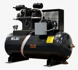 Two Stage Compressor - Elgi Usa Reciprocating Compressor, HD Png Download, Transparent PNG